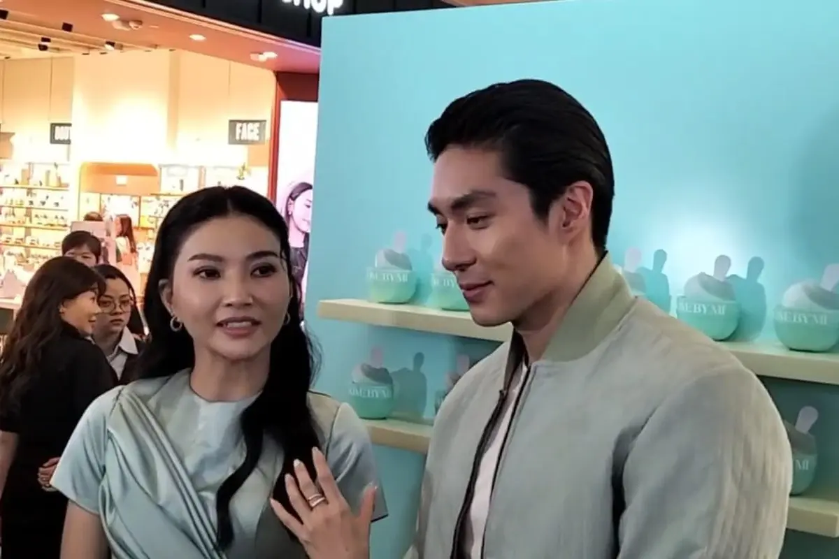 Sarwendah dan Giorgio Antonio. (M Altaf Jauhar/ Liputan6.com)