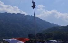Raihan Diaz, Bocah SD Nekat Panjat Tiang Bendera agar Merah Putih Tetap Berkibar