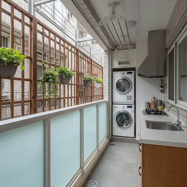 Ide Rumah Sempit Tapi Punya Ruang Jemur dan Dapur Fungsional