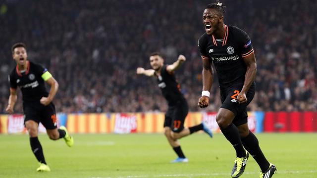 Striker Chelsea, Michy Batshuayi (MAURICE VAN STEEN / ANP / AFP)
