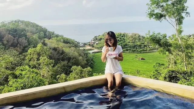 ilustrasi rekomendasi villa di Yogyakarta cocok untuk staycation bersama keluarga untuk menghilangkan penat/instagram: @radika_paradise