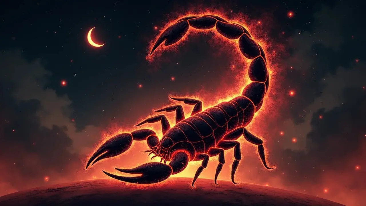 logo zodiak scorpio