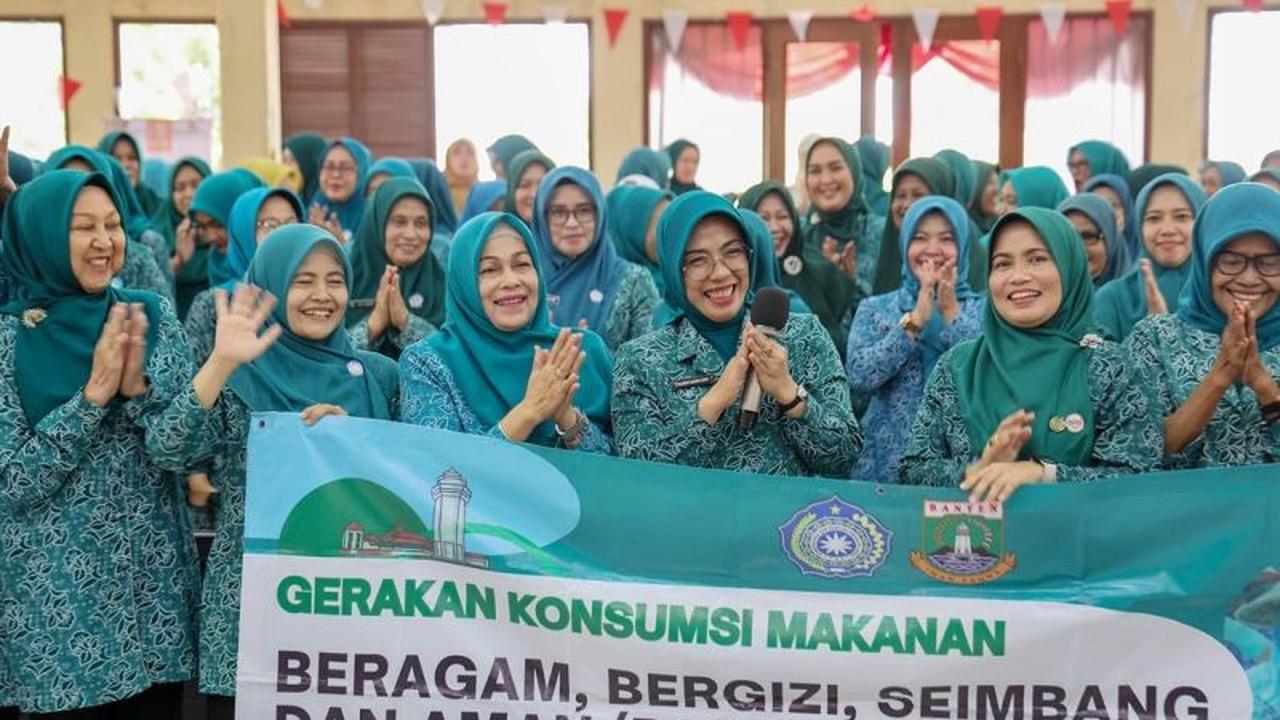 Tahukah Anda, Pola Pangan B2SA Tak Harus Mahal? PKK Banten Gencarkan Gizi Keluarga Sejak Dini