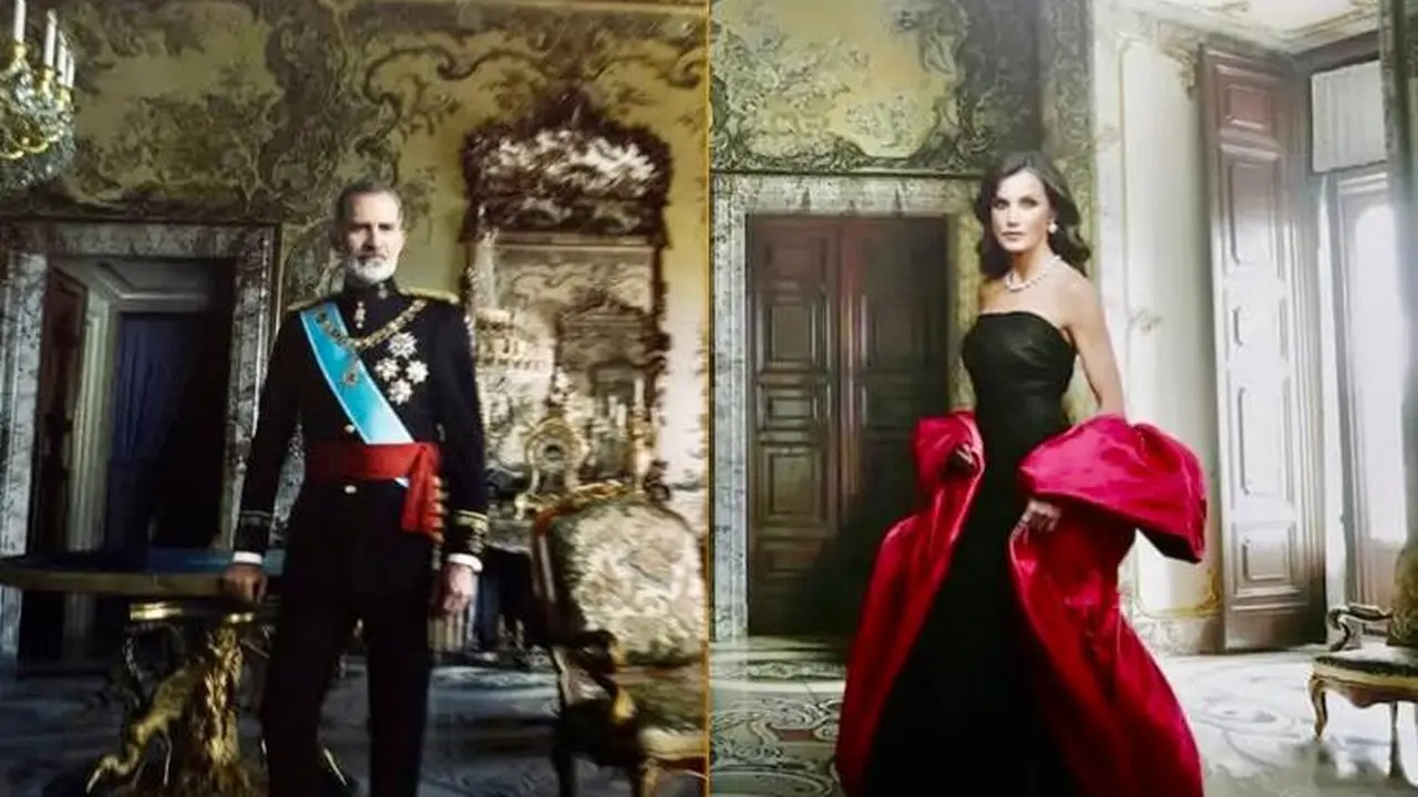 Raja Felipe dan Ratu Letizia tampil memukau dalam potret Annie Leibovitz