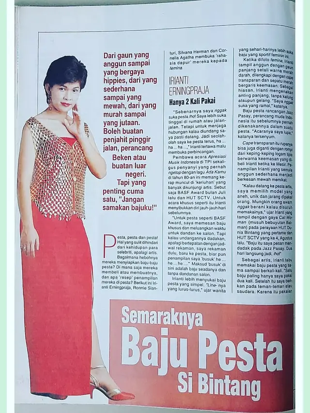 Kini Jadi Kenangan, Intip Potret Masa Muda Irianti Erningpraja yang Curi Perhatian
