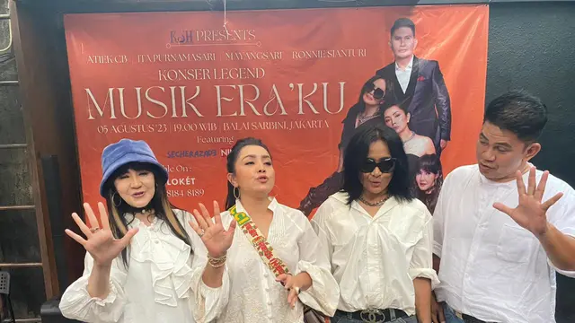 Mayangsari, Atiek CB, Ita Purnamasari dan Ronnie Sianturi