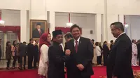 Idrus Marham resmi menjabat Menteri Sosial gantikan Khofifah Indar Parawansa (Liputan6.com/Lizsa)