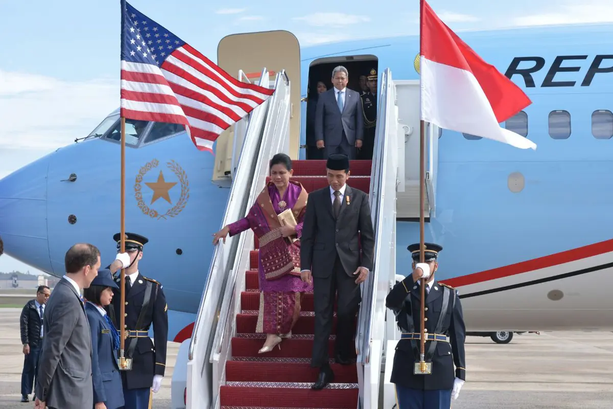 20151026-Amerika Sambut Hangat Kedatangan Presiden Jokowi-AS