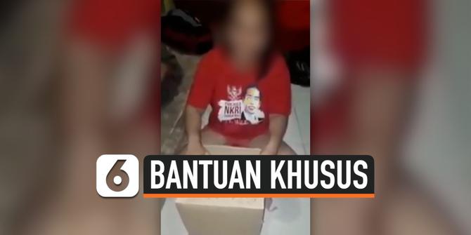 VIDEO: Viral, Emak-Emak Kesal Bansos Tak Sesuai Ekspektasi