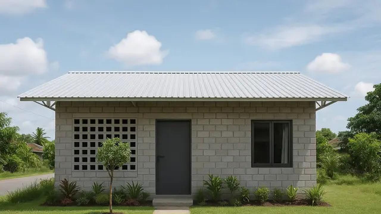 8 Desain Rumah Minimalis dari Batako dan Baja Ringan yang Kokoh &amp; Murah di 2025