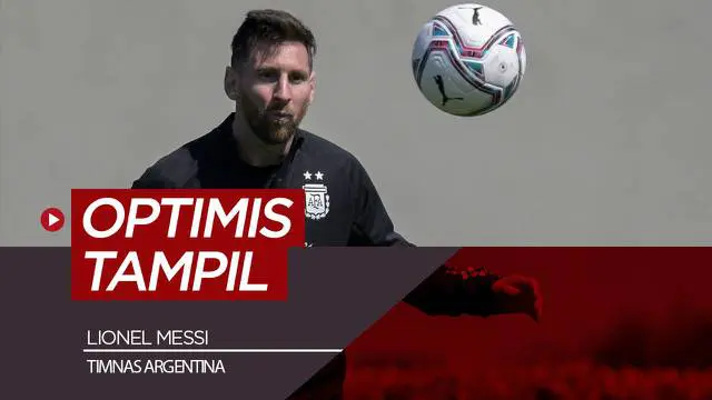 VIDEO: Mengintip Latihan Lionel Messi Jelang Argentina Vs Paraguay di Kualifikasi Piala Dunia 2022