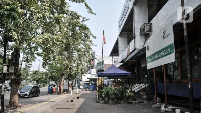 Pedagang Positif Covid-19, Pasar Rawamangun Ditutup
