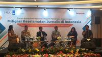 Yayasan TIFA menggelar pertemuan Forum Konsultasi Nasional Ragam Pemangku Kepentingan: &lsquo;Mitigasi Keselamatan Jurnalis di Indonesia&rsquo;, yang diselenggarakan pada Rabu 17 Mei 2023 di Hotel Ashley, Jakarta Pusat (Istimewa)