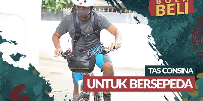 VIDEO Bola Beli: Keunggulan 2 Jenis Tas Consina untuk Bersepeda