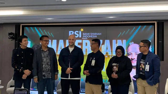 Acara Pers Conference Konser Maher Zain di  The Tower, Gatot Subroto,Jakarta, Jumat (07/11/25)