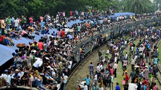 Ternyata bukan cuma Indonesia, negara lain yang melakukan kebiasaan mudik juga mengalami kemacetan.