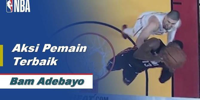 VIDEO: Aksi Terbaik Bam Adebayo saat Miami Heat Kalahkan Atlanta Hawks 135-121