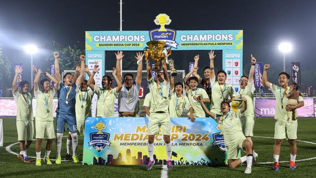 SCTV juara Media Cup 2024.