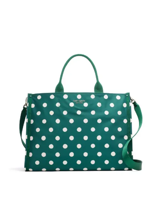 Mulai dari warna-warna cerah, unsur natural, dan semangat optimisme yang terpancar dari kerumunan orang-orang dengan aktivitasnya masing-masing di tengah kota (Foto: Kate Spade New York)