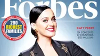 Katy Perry menjadi sampul depan majalah Forbes edisi Juli 2015. (foto: forbes.com)