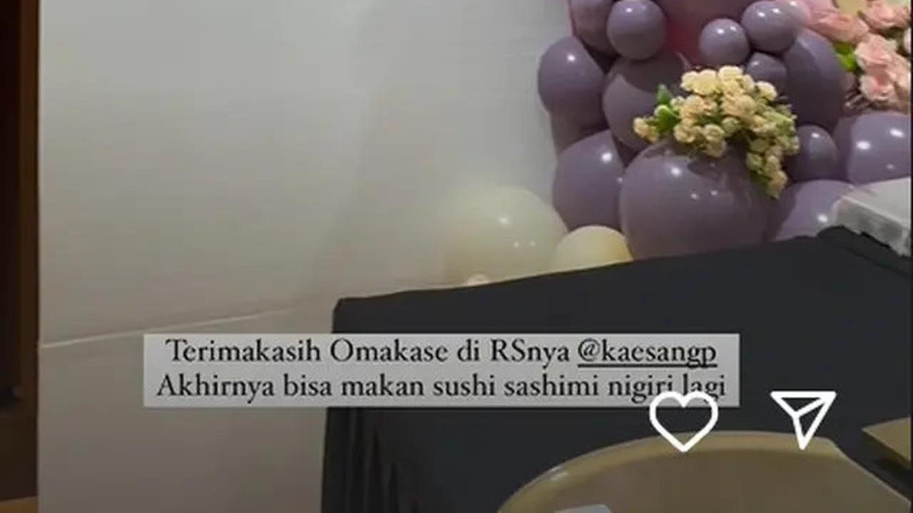Erina Gudono Pamer Makan Omakase di Rumah Sakit Pasca Melahirkan, Berapa Total Biayanya?