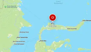 Gempa M5,4 Guncang Buol Sulteng, Getaran Terasa hingga Tolitoli