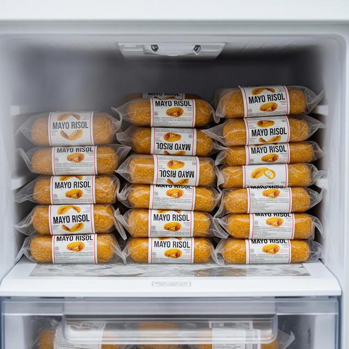 Frozen food risol mayo