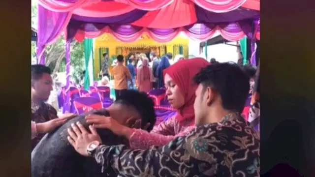 6 Momen Cowok Berusaha Tegar Saat Hadiri Nikahan Mantan, Netizen: Ku Menangis Membayangkan