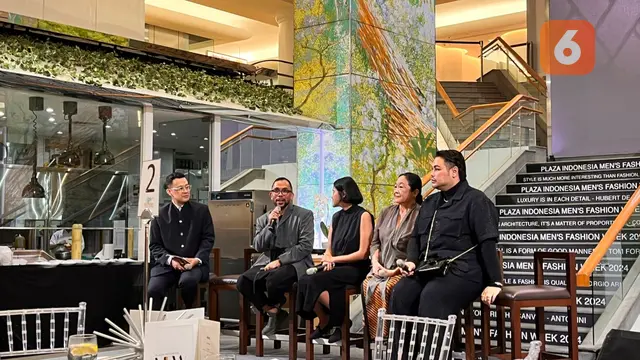 Bocoran brand dan inspirasi koleksi di ajang Plaza Indonesia Men's Fashion Week 2024 yang berlangsung 2--8 September 2024. (Dok: Liputan6.com/dyah)