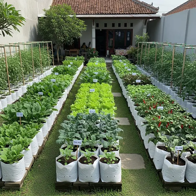 9 Ide Kebun Rumah Low Budget tapi Hasil Seperti Petani Profesional, Panen Melimpah
