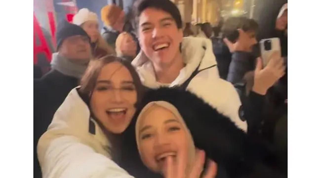 6 Potret Beda Perayaan Tahun Baru Al Ghazali, El Rumi, Dul Jaelani Bareng Pacar