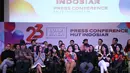 Malam puncak ulang tahun Indosiar akan di gelar Konser Raya 23 Tahun Indosiar Luar Biasa. Acara tersebut akan berlangsung di Jakarta Convention Center (JCC) pada 11 Januari 2018. Indosiar akan memecahkan rekor MURI. (Nurwahyunan/Bintang.com)