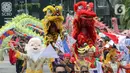 Festival Cap Go Meh tersebut digelar sebagai puncak perayaan Tahun Baru Imlek Naga Kayu 2575. (Liputan6.com/Herman Zakharia)