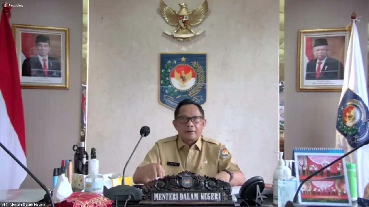 Mendagri Tegur Pemda yang Realisasi Belanja APBD 2021 Masih Rendah