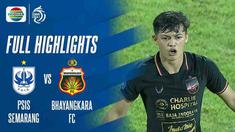Berita Video, Highlights BRI Liga 1 antara PSIS Semarang Vs Bhayangkara FC pada Sabtu (12/3/2022)