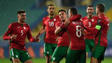 Timnas Bulgaria. (AFP/Nikolay DOYCHINOV)