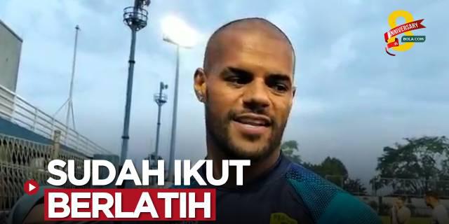 VIDEO: Sudah Gabung Latihan Persib, David da Silva Masih Letih