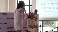 Go-Glam memberikan pelayanan facial untuk wanita yang tidak memiliki banyak waktu untuk ke salon