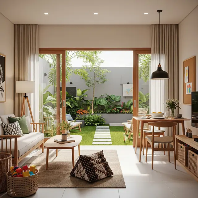 9 Desain Rumah Kecil tapi Tetap Cocok untuk Keluarga dengan Dua Anak