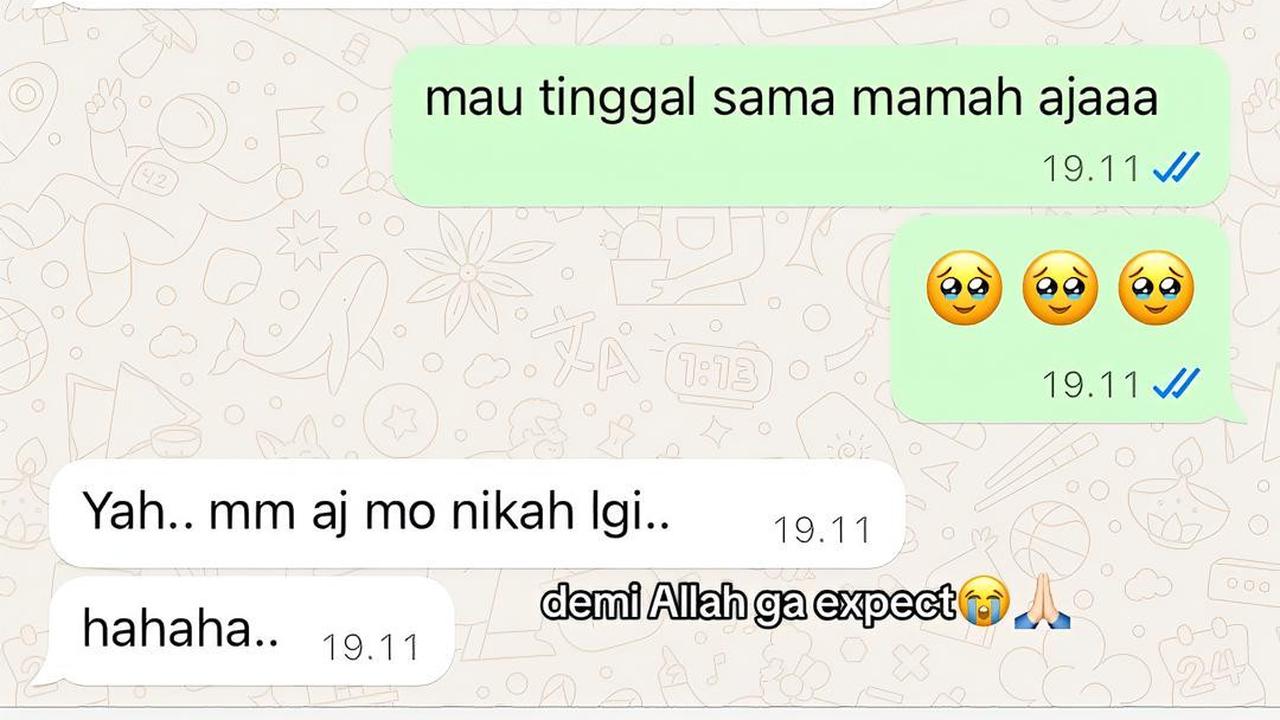 'Kalau Aku Enggak Nikah Sedih Enggak?', Jawaban Sang Ibu Bikin Syok Anaknya