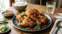 Resep Garlic and Salted Chicken yang Gurih Renyah