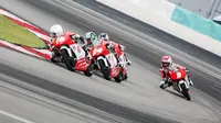 Pembalap Indonesia tidak tampil mengecewakan di Asia Talent Cup Malaysia (istimewa)