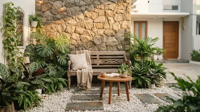 Sudut Foto Instagramable di Halaman Rumah