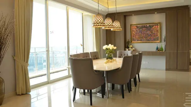 Desain Interior Apartemen 5 Kamar Tidur