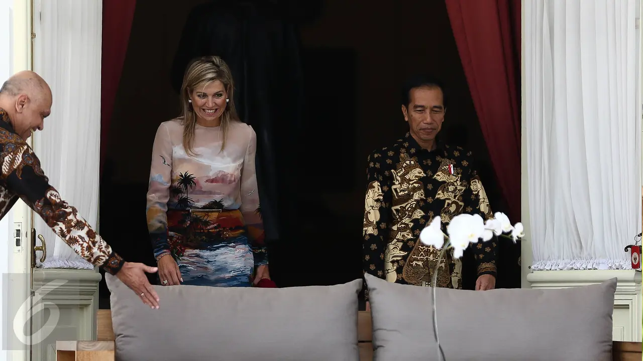 20160901-Jokowi Terima Kunjungan Ratu Maxima di Istana-Jakarta