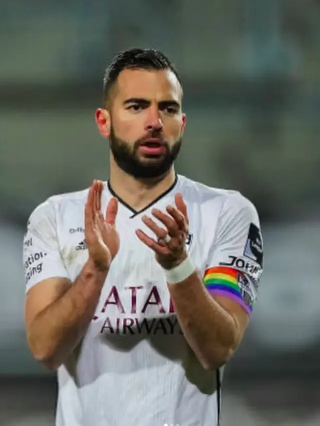 Potret Jordi Amat pesepak bola asal Spanyol yang akan gabung timnas