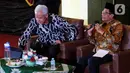 Kegiatan itu untuk melakukan uji publik terhadap tiga pasangan calon presiden dan calon wakil presiden yang akan berlaga di pemilihan umum atau pemilu 2024. (Liputan6.com/Herman Zakharia)