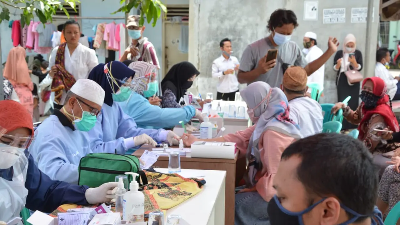 Pemerintah Kabupaten Tangerang Gelar Rapid Test Massal di Cilongok