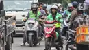 Direktur Jenderal Perhubungan Darat Kementerian Perhubungan, Aan Suhanan menegaskan bahwa kenaikan tarif ojek online (ojol) atau daring sebesar 8 hingga 15 persen belum jadi keputusan final. (Liputan6.com/Angga Yuniar)