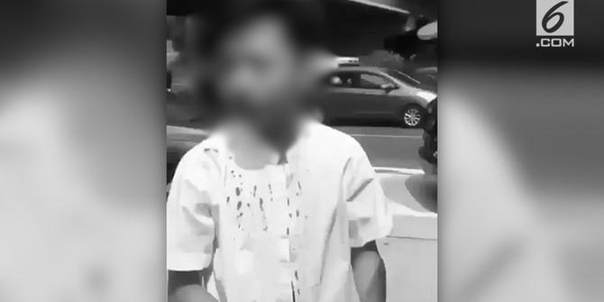 VIDEO: Viral, Pria Aniaya Anak 14 Tahun di Jalan Tol